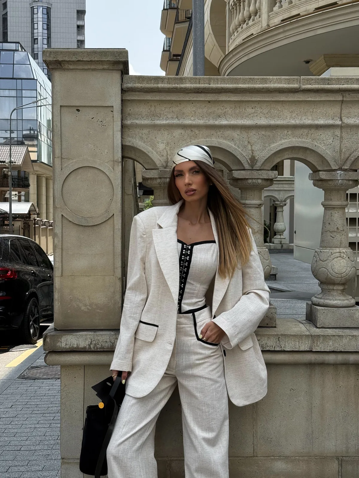Linen jacket Mira