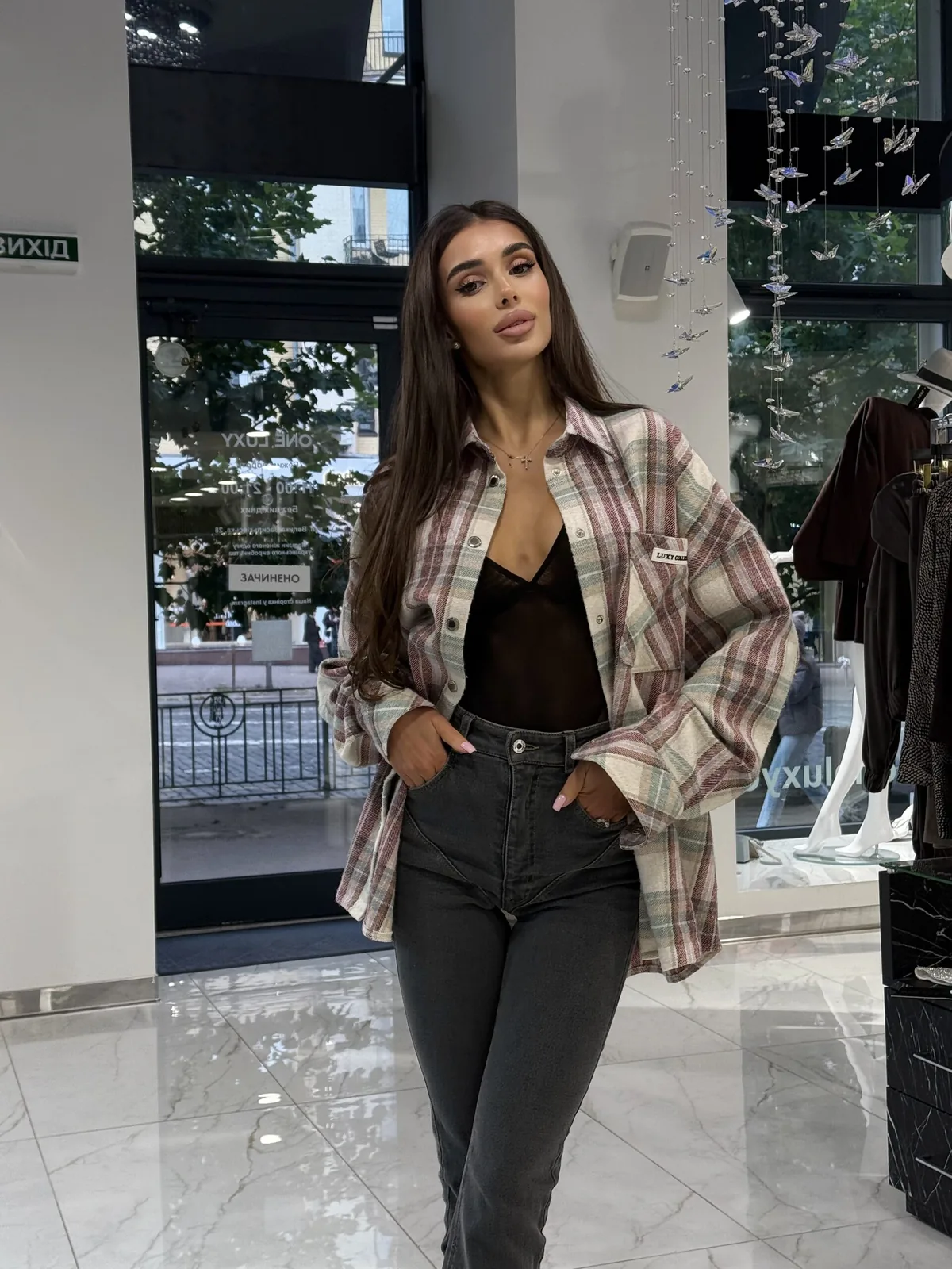 Plaid shirt