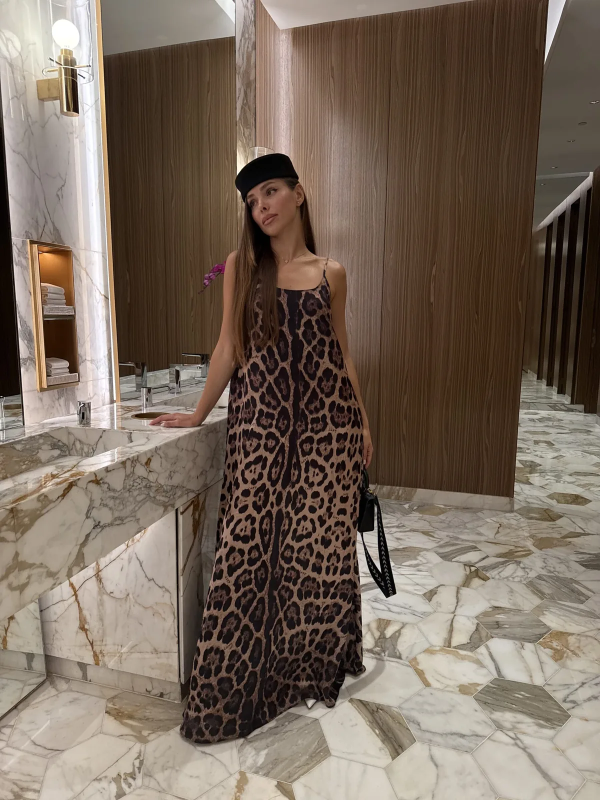 Dress leo trapeze